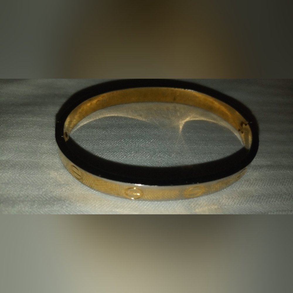 Aldo Cipullo VTG Cartier Vintage 1970 Charles Revson Love Bracelet - Picture 7 of 13